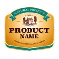 Label design Royalty Free Stock Photo