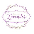 Label with lavender