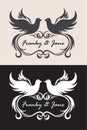 Label name wedding invitation