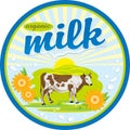 Label organic milk