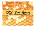 Label for Pure honey