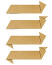 Label recycled paper