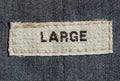 Label size