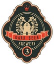 Labels for the brewery or beer with a windmill