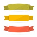 Labels, Tags, Ribbons Set Royalty Free Stock Photo