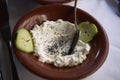 Labneh with poppyseed