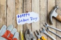 Labor Day is a federal holiday of United States America Royalty Free Stock Photo