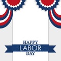 Happy labor day card