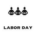Labor Day Isolated Vector icon which can easily modify or edit Royalty Free Stock Photo