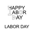 Labor Day Isolated Vector icon which can easily modify or edit Royalty Free Stock Photo