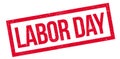 Labor Day rubber stamp Royalty Free Stock Photo