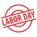 Labor Day rubber stamp Royalty Free Stock Photo