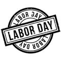 Labor Day rubber stamp Royalty Free Stock Photo