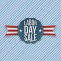 Labor Day Sale festive Emblem