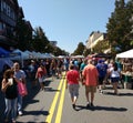 Street Fair, Rutherford, NJ, USA Royalty Free Stock Photo