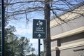 Labor and Delivery Ward Sign at Hospital Royalty Free Stock Photo