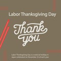 Labor Thanksgiving Day. Royalty Free Stock Photo