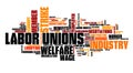 Labor unions Royalty Free Stock Photo