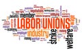 Labor unions Royalty Free Stock Photo