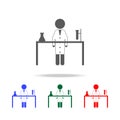 laboratory assistant icon. Elements of people profession in multi colored icons. Premium quality graphic design icon. Simple icon