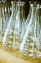 Laboratory beakers Royalty Free Stock Photo