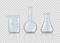 Chemical laboratory equipment. Royalty Free Stock Photo