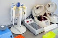 Laboratory equipment for DNA testing and blood analysis Royalty Free Stock Photo