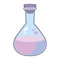 laboratory experiment flask