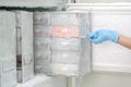 Laboratory freezer for keep isolated pathogen