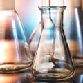 Laboratory glass Royalty Free Stock Photo