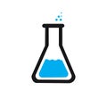 laboratory glass icon vector Royalty Free Stock Photo