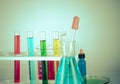 Laboratory glassware Royalty Free Stock Photo