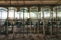 Laboratory of Hydrobiology animal building in Pripyat, Chernobyl exclusion Zone. Chernobyl Nuclear Power Plant Zone of Alienation Royalty Free Stock Photo