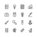 Flat icon set