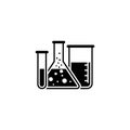 Laboratory and Medical Services Icon. Flat Design.