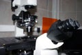 Laboratory microscope