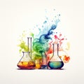 Colorful Scientific Illustration With Creative Commons Attribution
