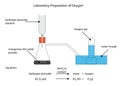 Laboratory preparation of oxygen