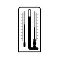 Laboratory psychrometer wet-and-dry-bulb thermometer