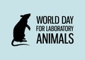 World Day for Laboratory Animals vector