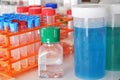 Laboratory reagents Royalty Free Stock Photo
