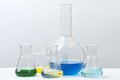 Laboratory Reagents Royalty Free Stock Photo