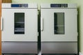 Laboratory scientific incubator with thermal control system