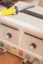 Laboratory Soldering Station Royalty Free Stock Photo