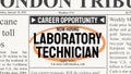 Laboratory technician career