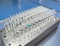 Laboratory Test Tubes and Equipment for Scientific Analysis Royalty Free Stock Photo