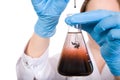 Laboratory tests, contamination Royalty Free Stock Photo