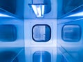 Laboratory UV disinfection Royalty Free Stock Photo