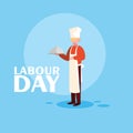 labour day celebration with professional chef