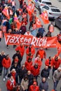Labour day in Ostend, Belgium 2023. Tax the rich.